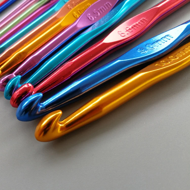 wholesale manufacturers aluminium crochet hooks hook set