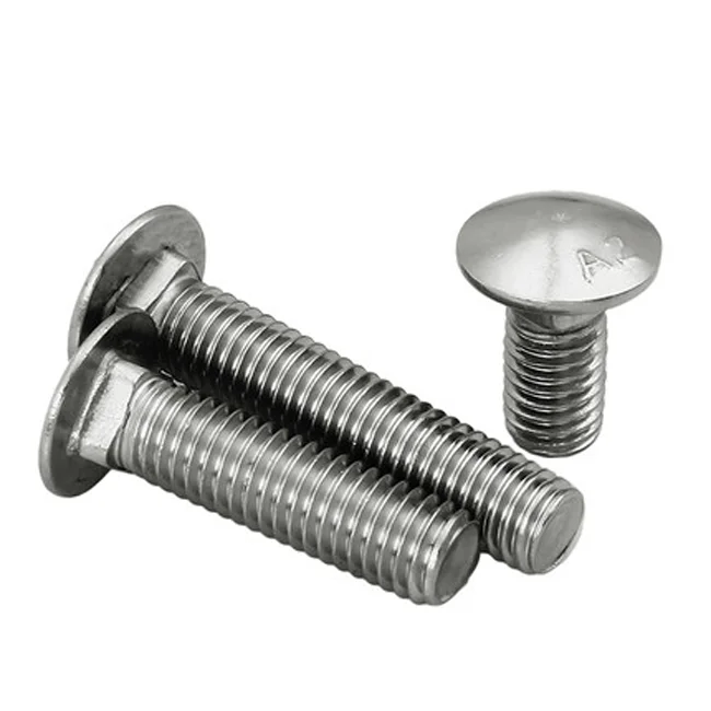 DIN603 Stainless Steel Round Head Square Neck Bolt Carriage Bolt