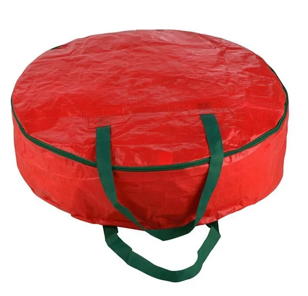 kly Christmas Xmas Wreath Premium PE Personalized Tree Storage Bag