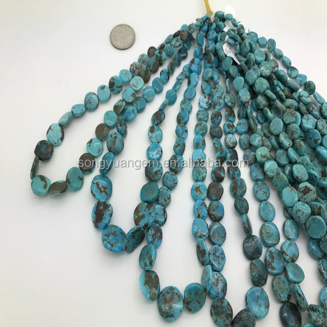 New heishi chips turquoise loose beads in bulk