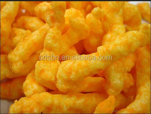 CE full automatic kurkure cheetos corn curls snacks production line
