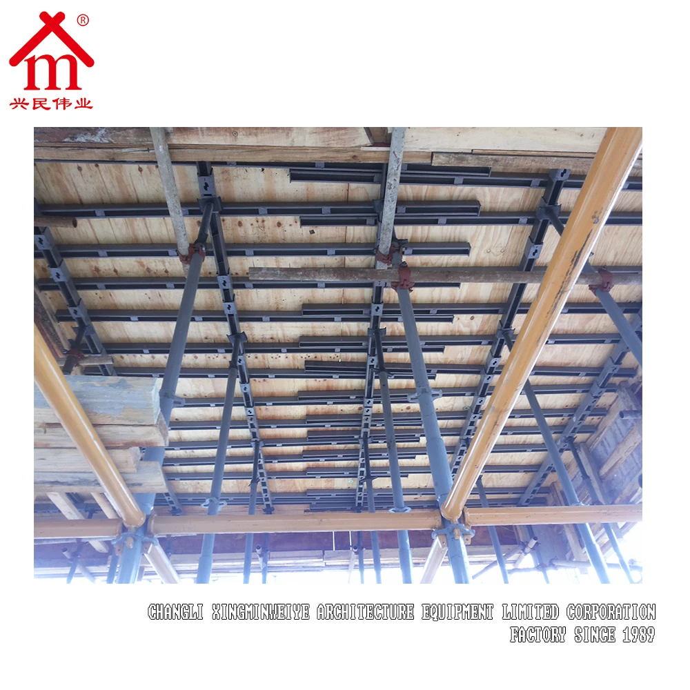 Строительная алюминиевая опалубка для облицовки стен бетона