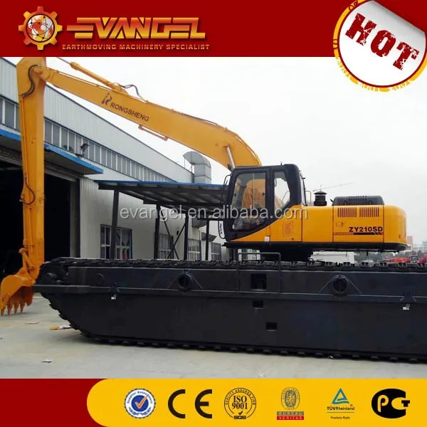 Zhengyu swamp excavator,cheap amphibious excavators on sales