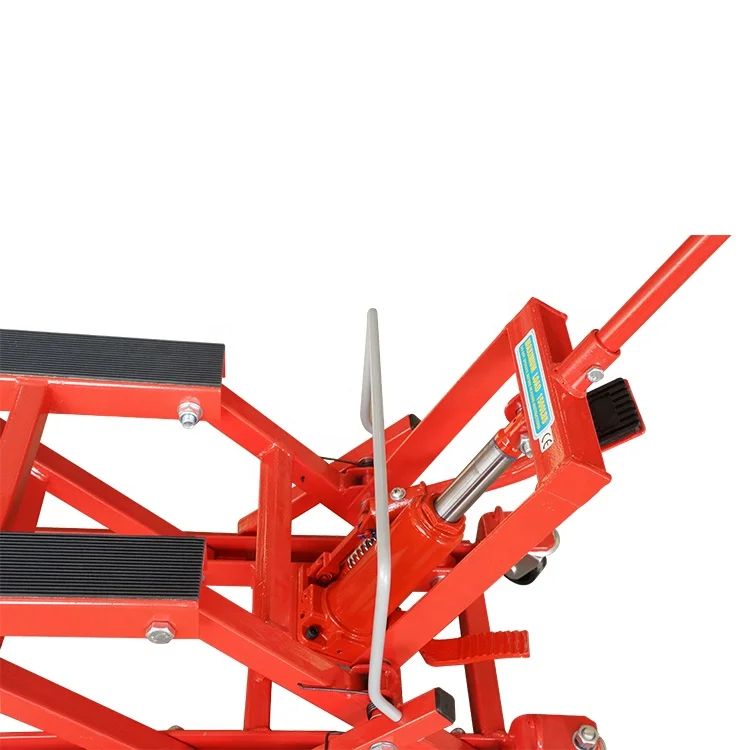 1500lbs low profile Hydraulic ATV/motorcyce lift jack with lifting height from 120mm to 380mm model Nr. MCL53J28