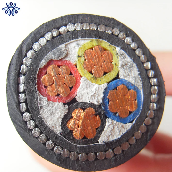 Low Voltage Steel Wire Armored 150MM2 Power Cable