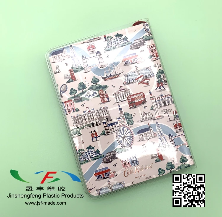 
Custom Clear Plastic NoteBook Cover PVC Notebook Protector PP Book Cover 