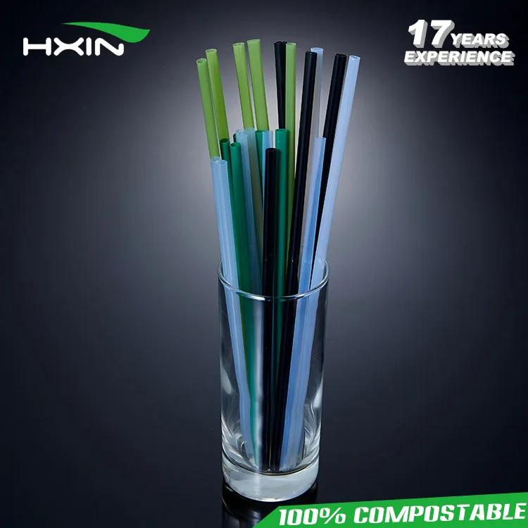 hot selling item pla compostable disposable drinking plastic straw