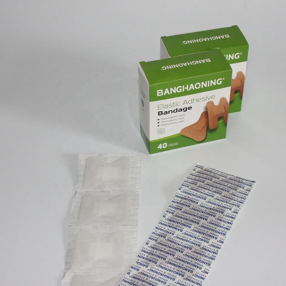 
cheap comfortable breathable sterilized medical assorted size skin color elastic butterfly adhesive bandage for finger 