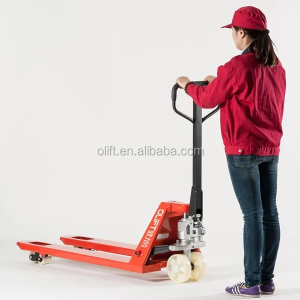 hand pull trolley 1000kgs 2500kg 3000kgs  5000kgs pallet truck hydraulic jack