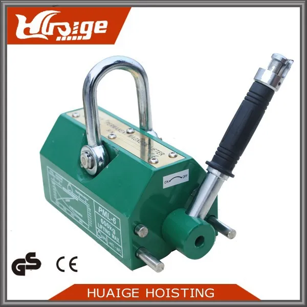 100kg Mini Permanent Magnetic Athlete Manual Magnet Crane