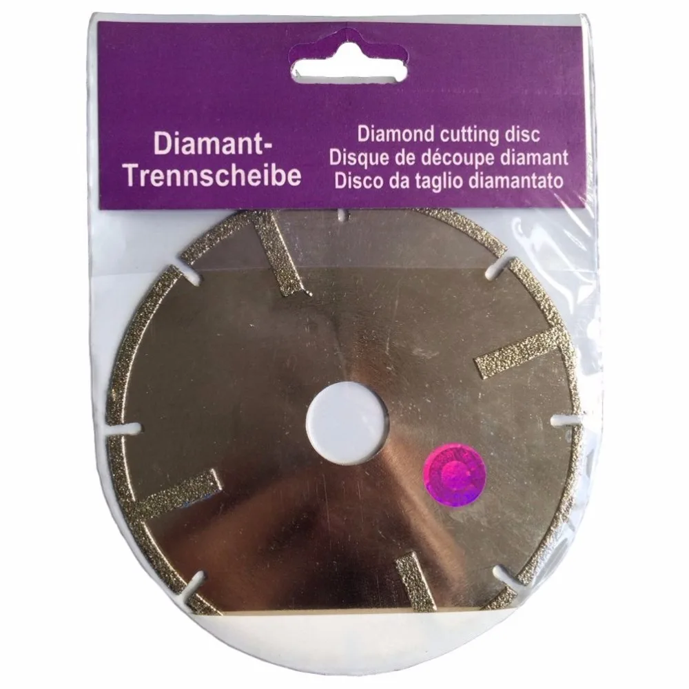 4-1/2 Inch Diamond Cutting Disc Electroplate Saw Blade Grinding Tool for marble granite ceramic jade cutting and so on