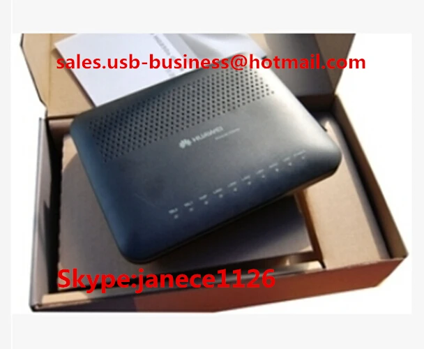 EchoLife Hg850A GPON ОНУ Терминал ONU 4ge + 2 голоса, sip или H. 248, зеленый SC/apc вход английский прошивки