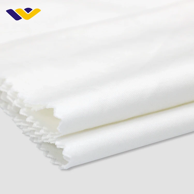 Top Quality 100% Cotton Mercerized Clothing Fabric Weft Knitted  Cotton Fabric For  T-shirt