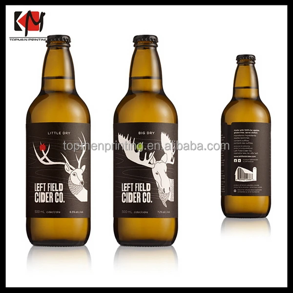 New arrival china professional wedding wine water bottle label printer