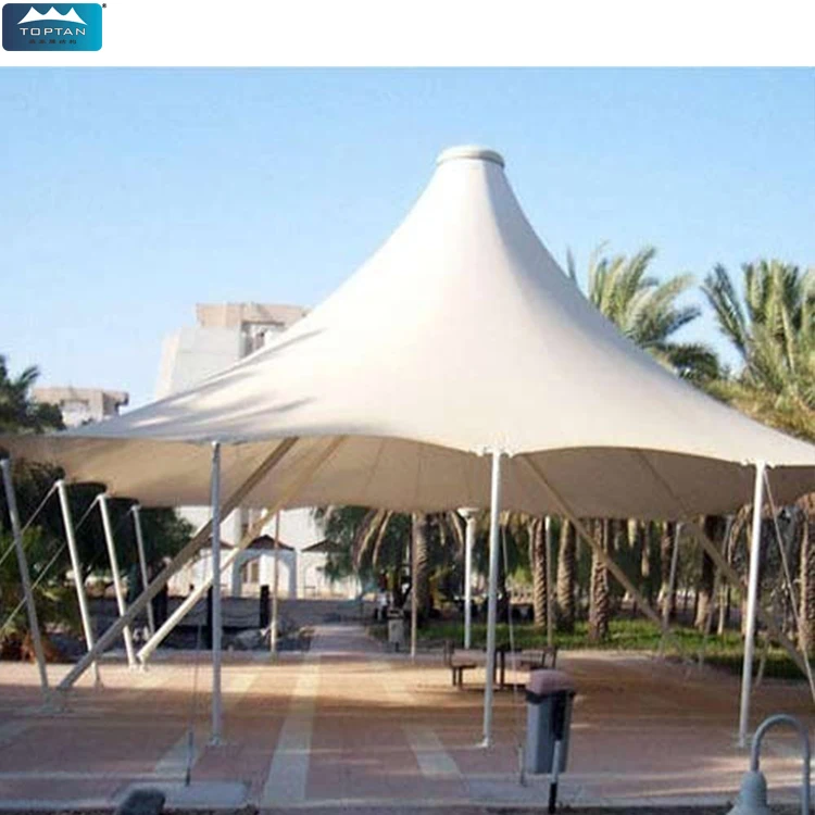 
Factory price PVDF tensile membrane tensile shade structures 