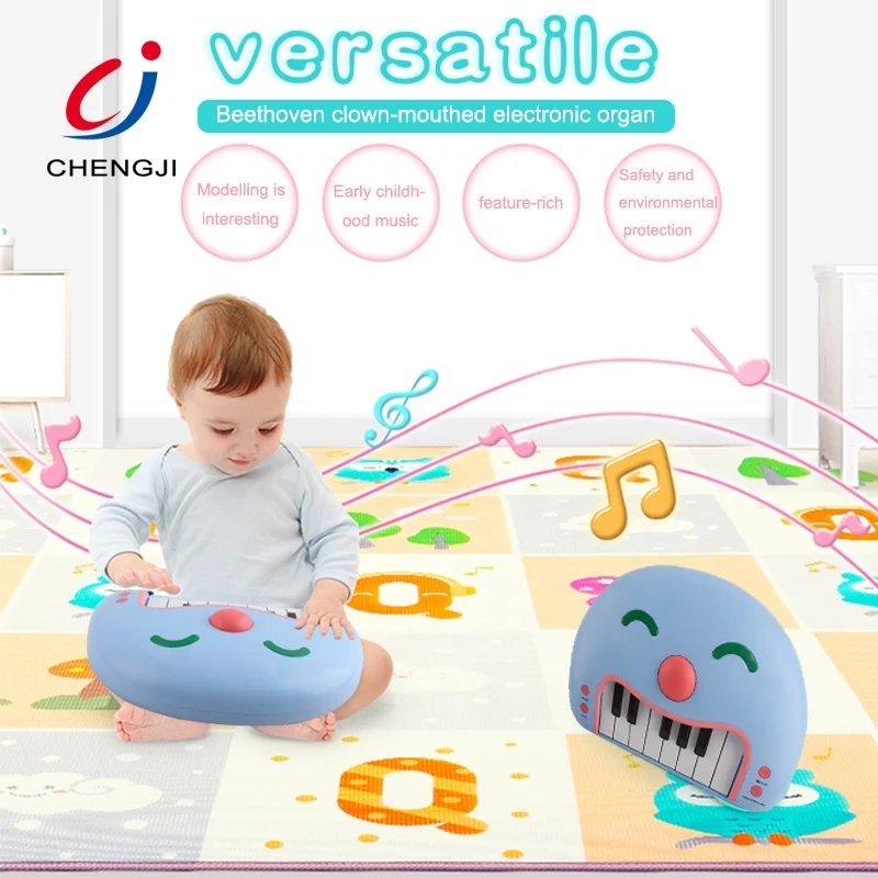 Образовательные Музыкальные инструменты детская мультяшная клавиатура пианино игрушка