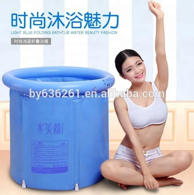 
2020 Hot Sale Foldable Adult Inflatable Bathtub Portable Bath Tub 