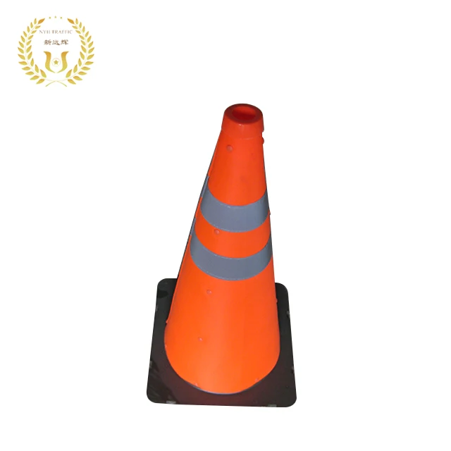 Reflective 900mm foldable  Warning PVC Traffic safety Cone