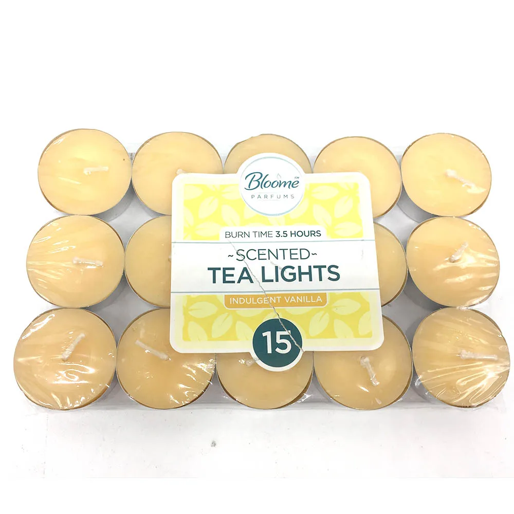 Cheap Price Hand Poured Scented Paraffin Wax Candle Tealight Home Decoration Aromatherapy Pillar Multi-colored