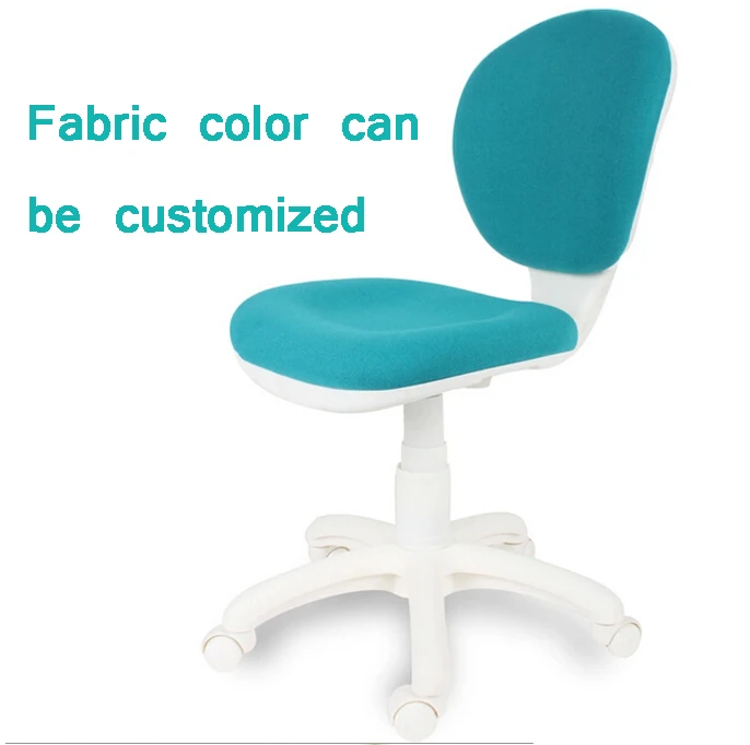 
New product small swivel fabric children chair without armrest 