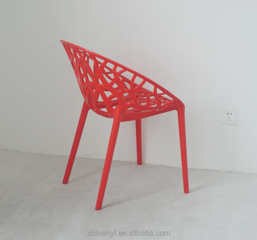 
replica PP plastic stackable dining vegetative chair PP-104A 