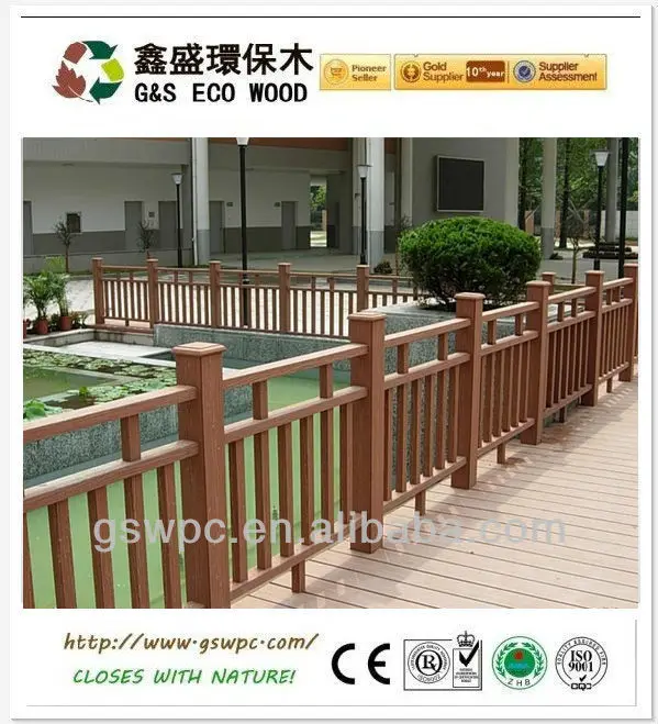 Hotsell /good quality /WPC fence post/trellis/gates /railing