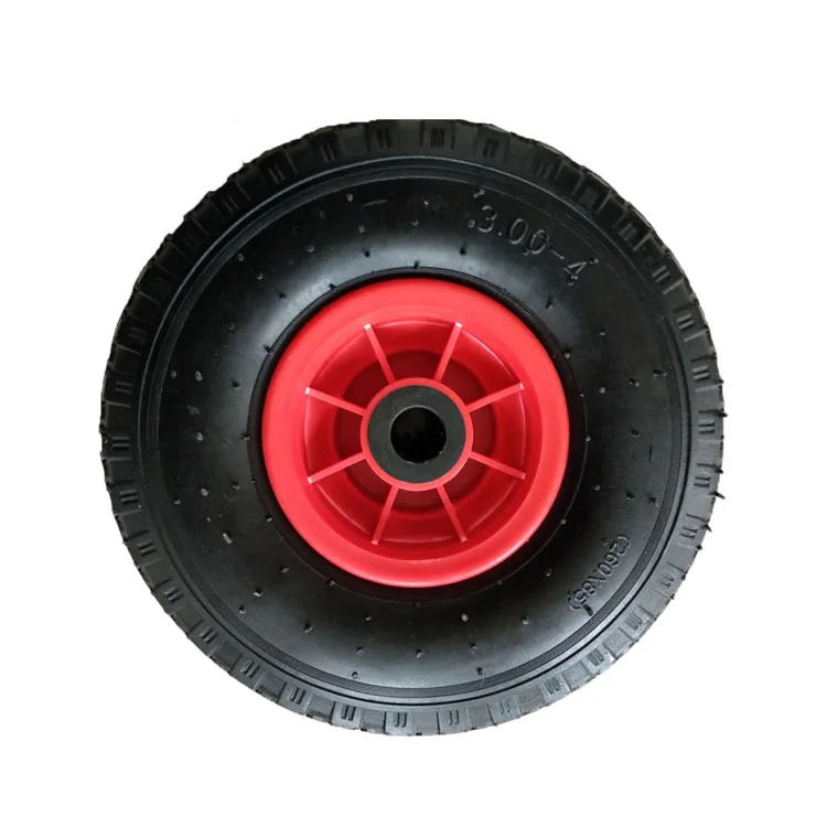 Small 10 Inch / 10 In / 10' 10x3.00-4 / 10x300-4 Pneumatic Wheel For Wheelbarrow