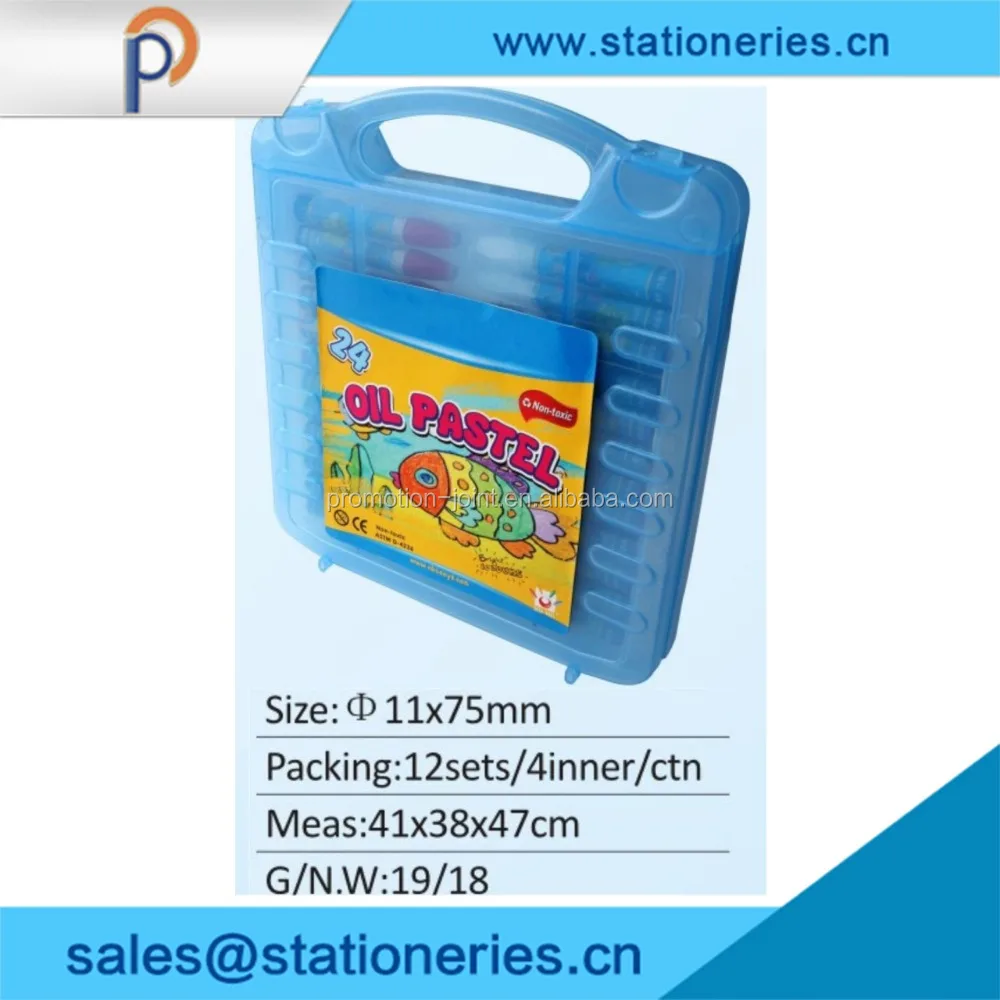 Eco-friendly Non-toxic Multi Color Kids twistable oil pastel In Box