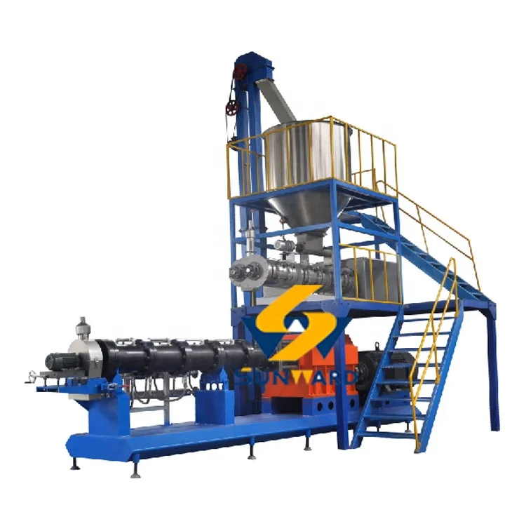 Экструдер для рыбной пищи, машина для производства корма для животных и домашних животных