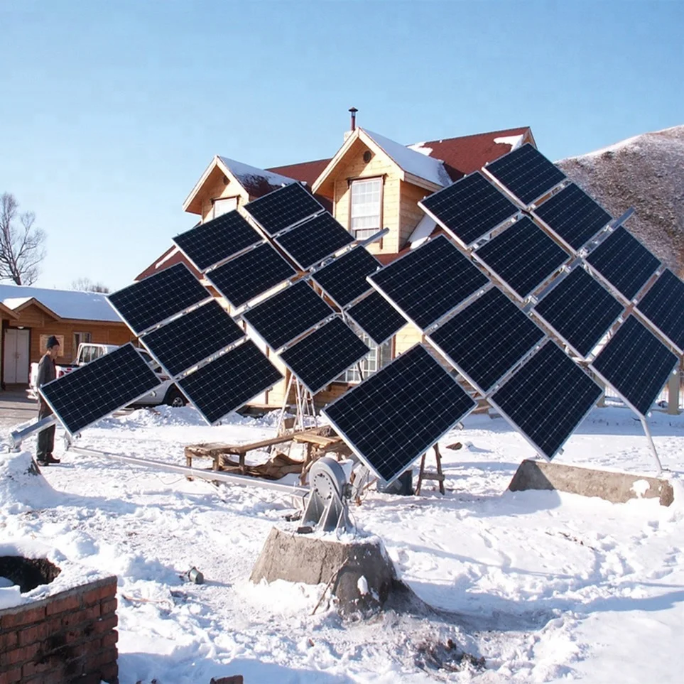 
tilted single axis solar tracker price system 