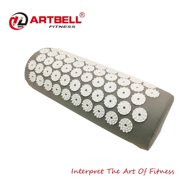 Quality acupressure mat with pillow and carry bag