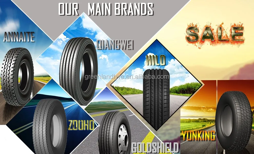 Factory exporting GREENLAND light truck tire 7.50R20/ commercial truck tire prices HN08