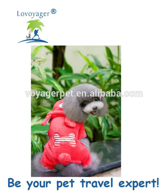 собаки любимчика щенка зима теплая с капюшоном пальто куртки детский зимний комбинезон одежды одежда