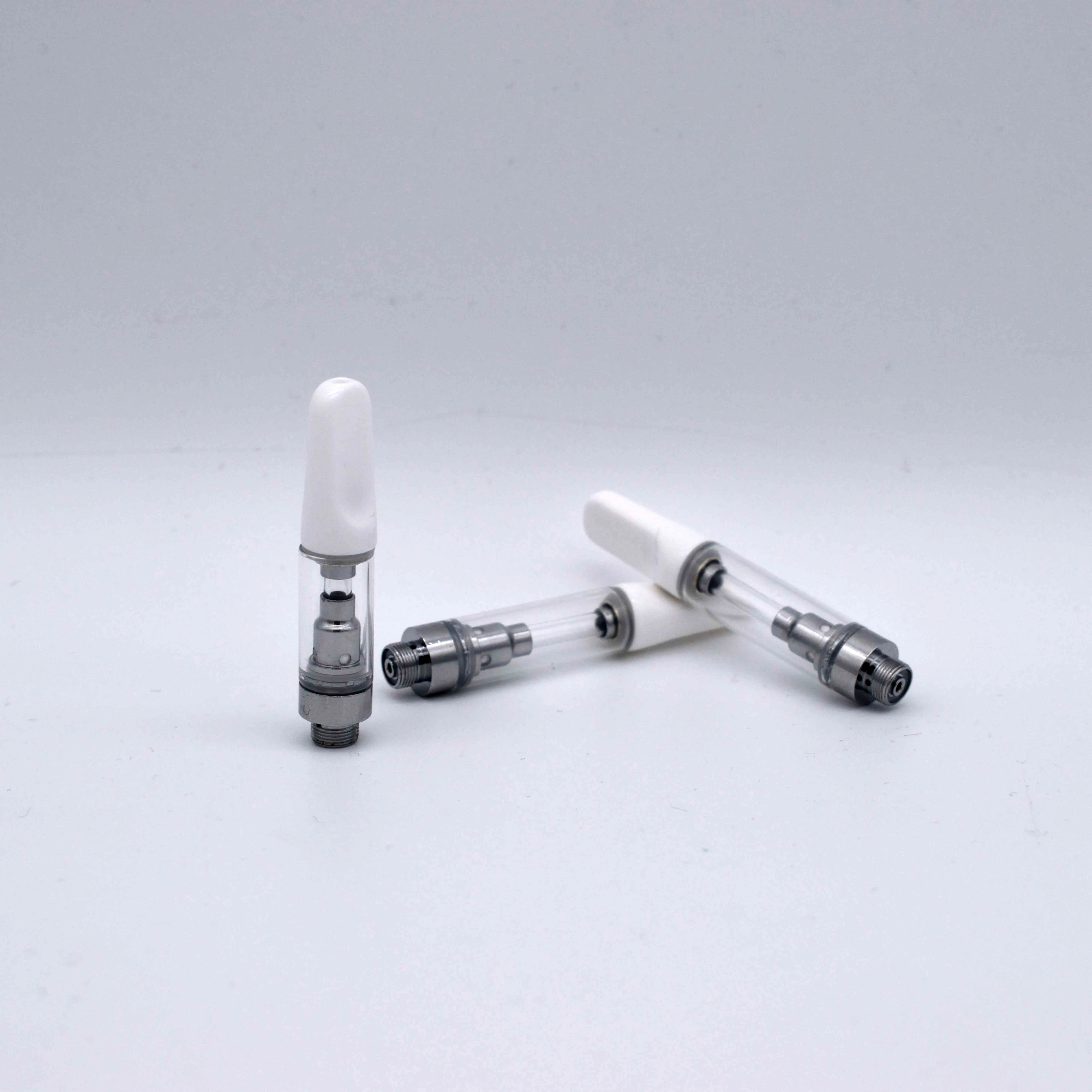 Высококачественная керамическая катушка с резьбой 510, атомайзер L1, картридж для вейпа CBD, вспышка с пятью цветами