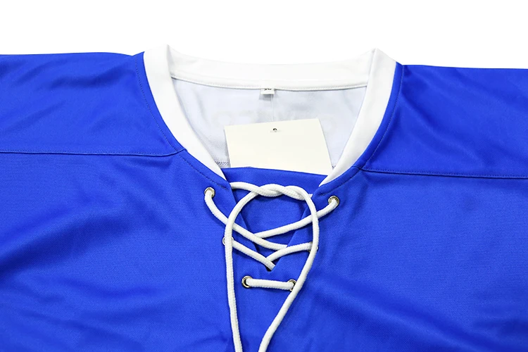Custom Mens Sublimation Printing Blank Ice Hockey Jersey