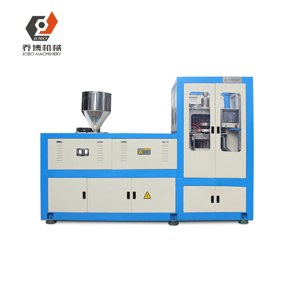 
Compression rotational molding machine for plastic bottle cap 