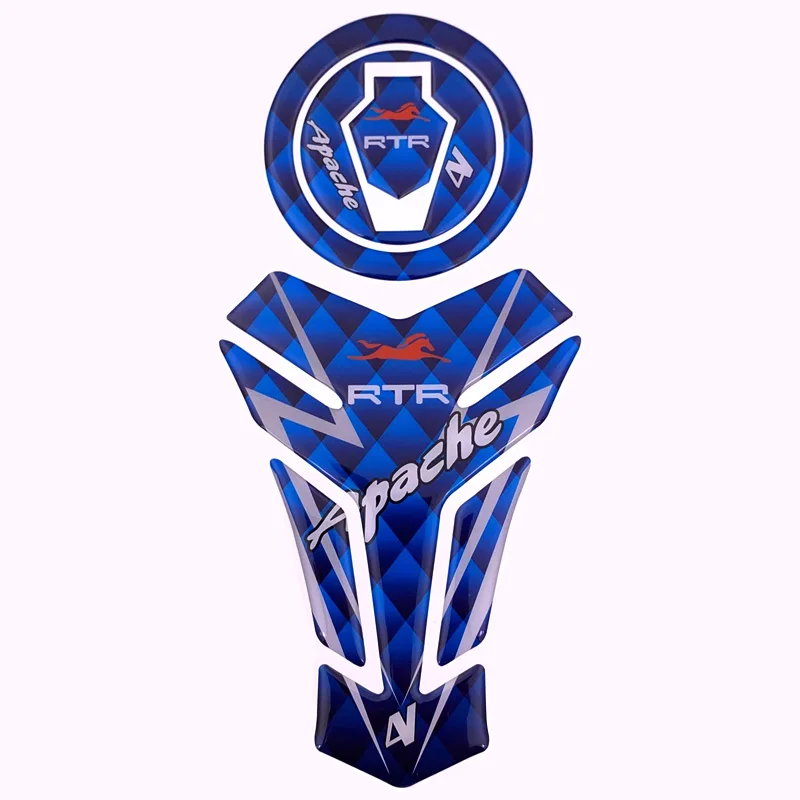 2019 new products compatible tvs apache rtr 160 motorcycle fuel tank cover decorative decals