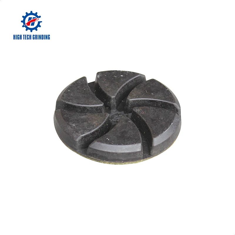 hybrid diamond pads for concrete polishing