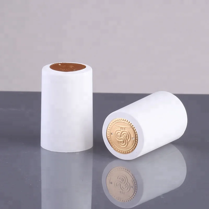PVC heat shrinkable capsule for wine bottles