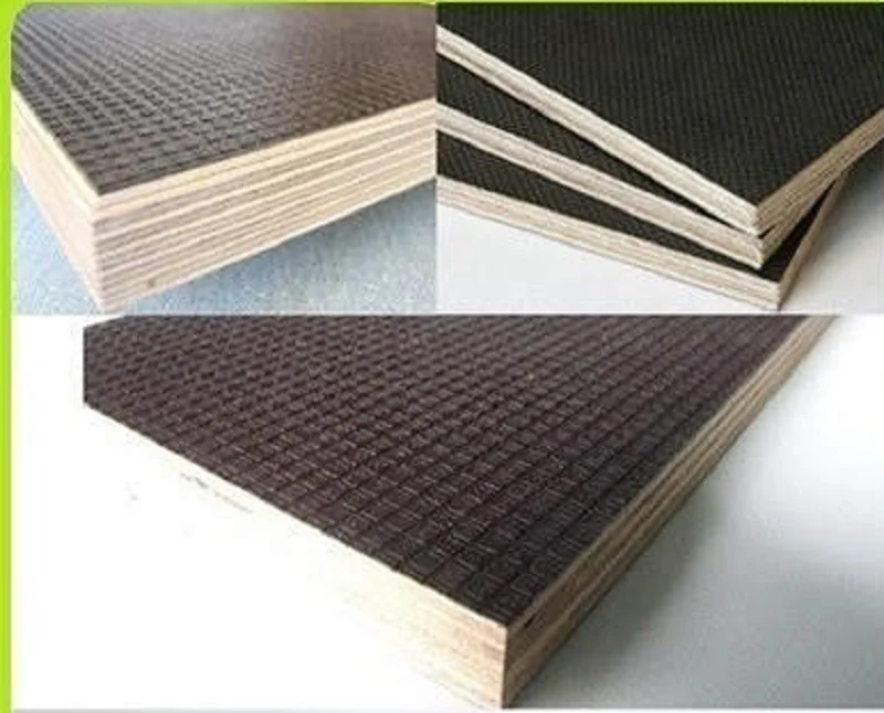18mm hardwood core concrete formwork film faced plywood
