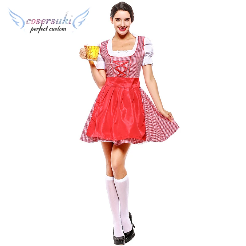 German beer short maid costume Halloween cosplay prom performance clothing export game clothing