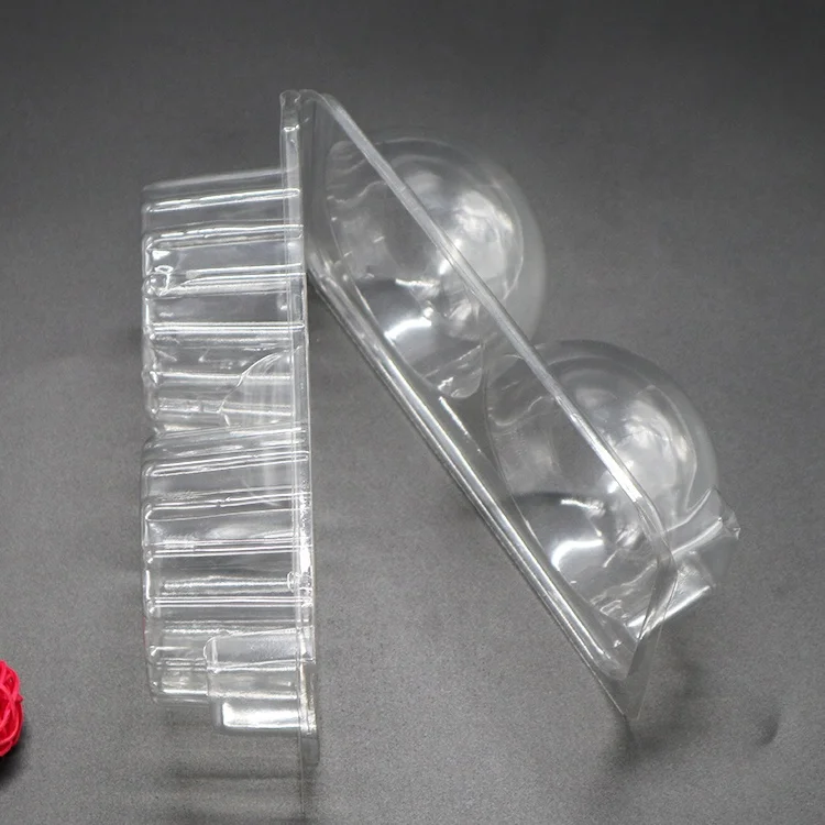
disposable clear small blister plastic single cupcake boxes container disposable clear small blister plastic single cupcake boxes container