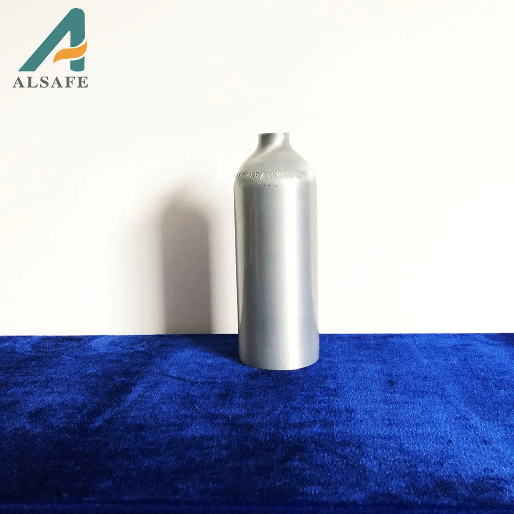 High quality 1L -15Mpa aluminum gas tank,co2 tank ,Industrial gas tank