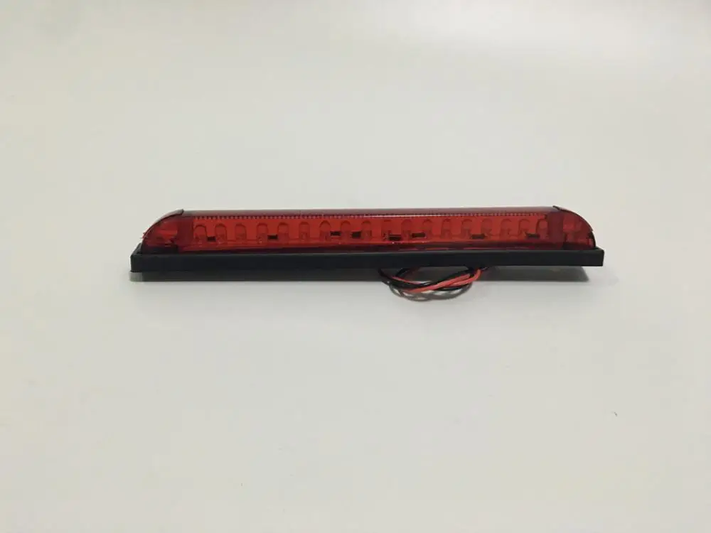 24V 12V 8inch 18LEDs LED Hard Strip Light for boat truck trailer