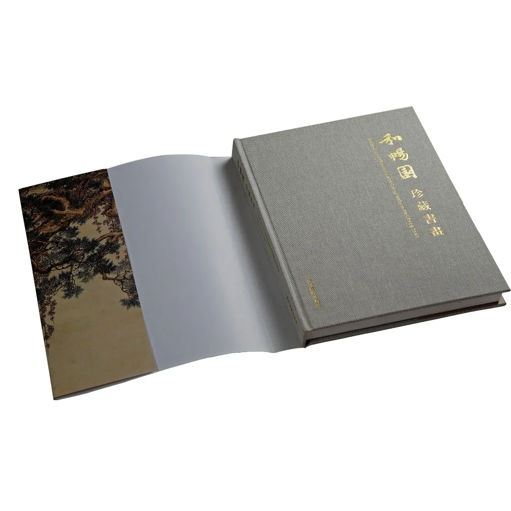 Transparent box dust jacket hardbound china book printing