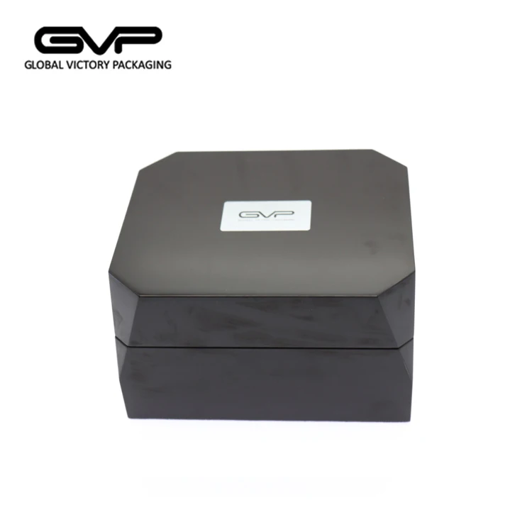 Luxury Design Gloss Lacquer Custom MDF Wood Man Watch Storage Box