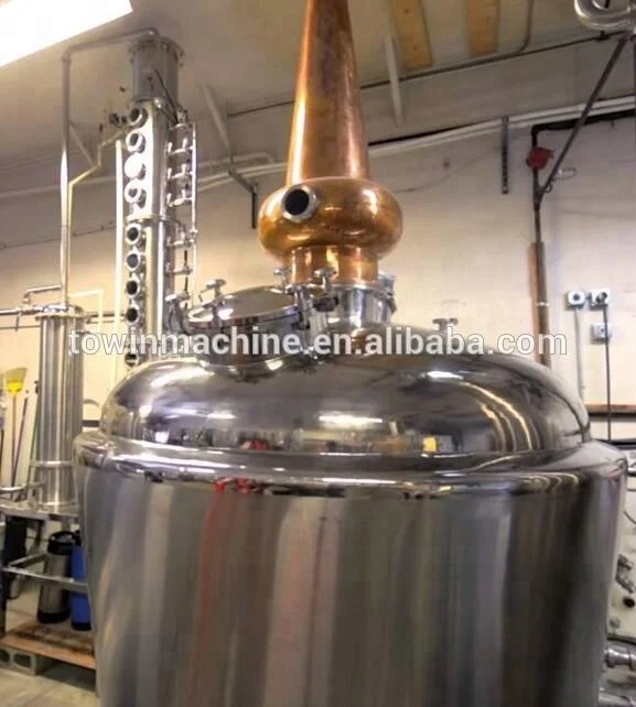 destilador de alcohol