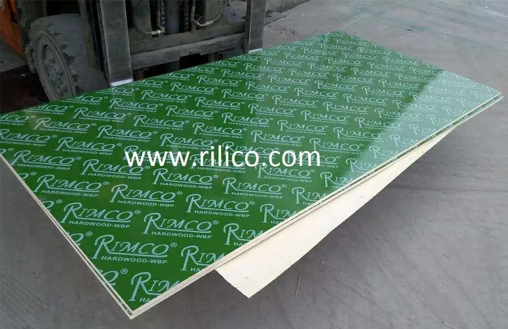 Rilico plywood factory low film faced plywood construction laminated panel