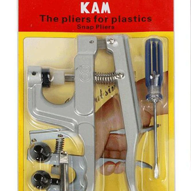 T3 T5 T8 KAM Snap Poppers Plastic Buttons Professional Fastener Snap Pliers
