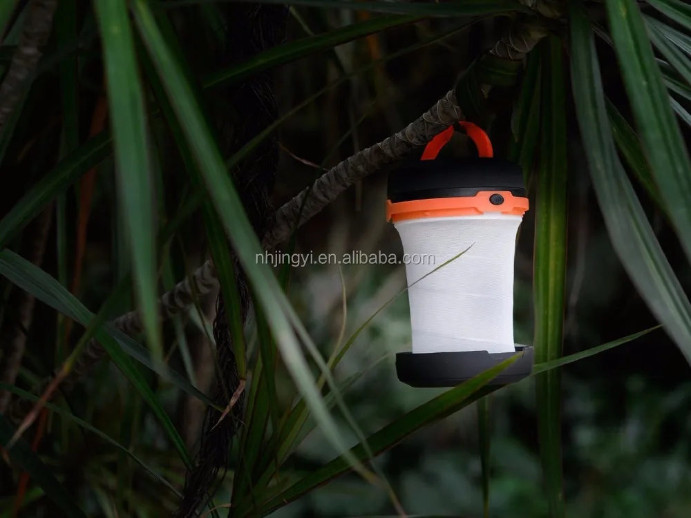 Outdoor camp Emergency ABS Waterproof Flexible Flashlight Mini LED Foldable Camping Lantern